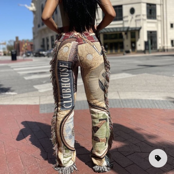 Brand new, one of a kind Blanket Pants - Picture 7 of 9